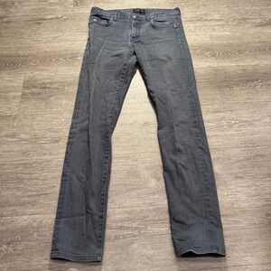 J.Lindeberg Jay Jeans Mens 32 Gray‎ Denim Cotton Stretch Slim Stockholm 32x32